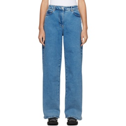 Blue Cocoon Jeans 241985F069000