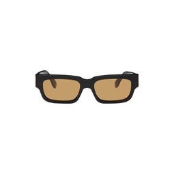 Black Roma Refined Sunglasses 241191M134086