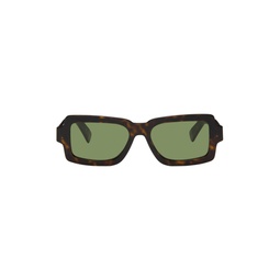 Tortoiseshell Pilastro Sunglasses 241191M134087