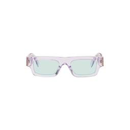 SSENSE Exclusive Purple Colpo Sunglasses 232191M134108