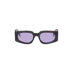 Black Tetra Sunglasses 232191M134052