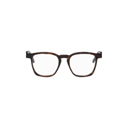 Tortoiseshell Unico Glasses 231191M133001