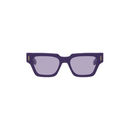 Purple Storia Francis Sunglasses 231191M134079