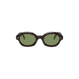 Tortoiseshell Marzo Sunglasses 241191M134010