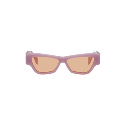 Pink Nameko Sunglasses 242191M134024