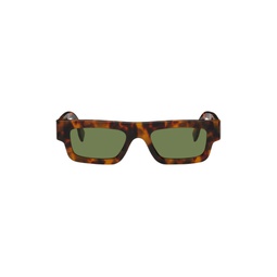 Tortoiseshell Colpo Sunglasses 222191M134001