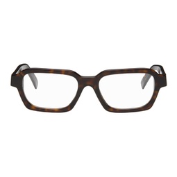 Tortoiseshell Caro Glasses 241191M133020