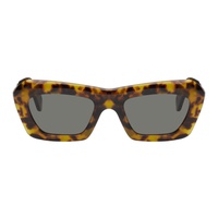 Tortoiseshell Zenya Sunglasses 222191M134011