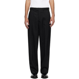 Black Tailored Trousers 241144M191006