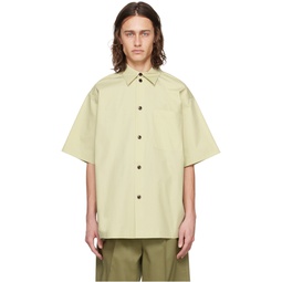 Green Patch Pocket Shirt 241144M192004