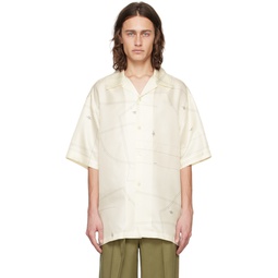 White Structured Shirt 241144M192012