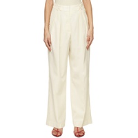 Off White Tailored Trousers 241144F087039