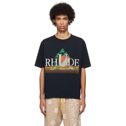 Black Tropics T Shirt 241923M213041