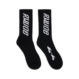 Black 4x4 Sport Socks 232923M220000