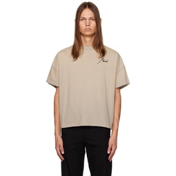Gray Reverse T Shirt 232923M213019