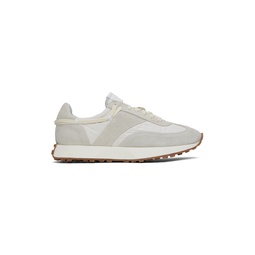 White   Gray Runner Sneakers 231923M237006