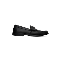 Black Penny Loafers 231923M231001