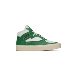 Green   White Cabriolets Sneakers 231923M236009