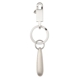 Silver Teardrop Keychain 232232M148000