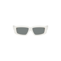 White Rick Sunglasses 241232M134021
