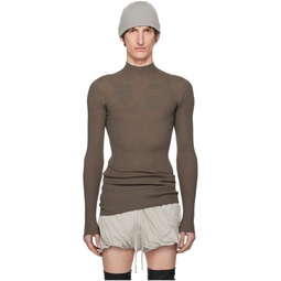 Gray Lupetto Sweater 241232M201024