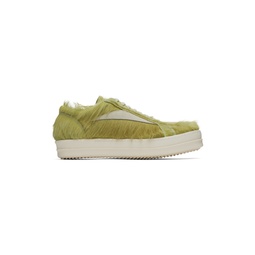 Green Vintage Sneakers 232232M236045