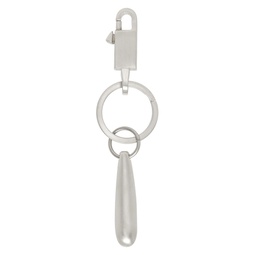 Silver Teardrop Keychain 241232M148010