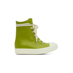 Green High Sneakers 232232M236015