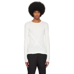 Off White Double Long Sleeve T Shirt 231232M213088