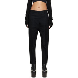 Black Astaires Cropped Trousers 222232F087001