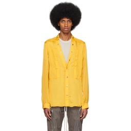 Yellow Fogpocket Larry Shirt 231232M192021