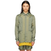 Green Fogpocket Shirt 231232M192036