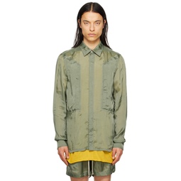 Green Fogpocket Shirt 231232M192036