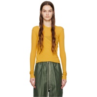 Yellow Banana Long Sleeve T Shirt 231232F110013