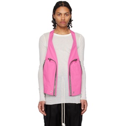 Pink Bauhaus Vest 231232M185006