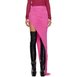Pink Edfu Maxi Skirt 231232F090010