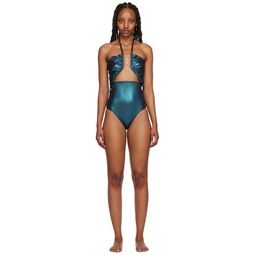 Multicolor Prong Bather Swimsuit 231232F103003