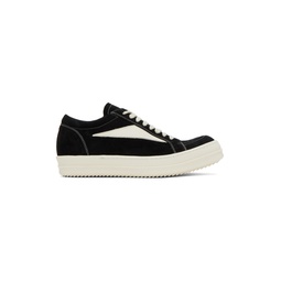 Black Vintage Sneakers 232232M237015