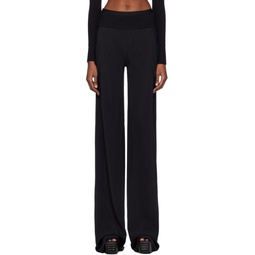 Black Bias Lounge Pants 241232F086016