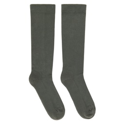 Gray Luxor Socks 232126M220004