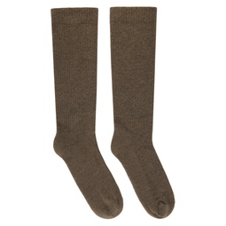 Gray Luxor Socks 232126M220007