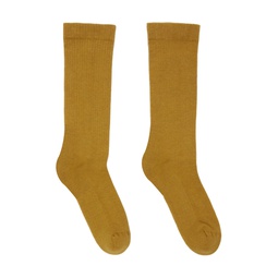 Yellow Lido Socks 241126M220006