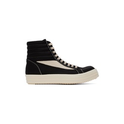 Black Vintage High Sneaks Sneakers 241126F127004