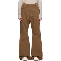 Brown Bolan Trousers 241126M186037