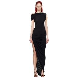 Black Sienna Maxi Dress 241039F055008