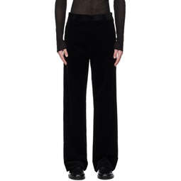 Black Classic Trousers 241661M191000