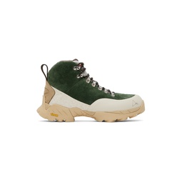 SSENSE Exclusive Green Andreas Sneakers 231204F127000