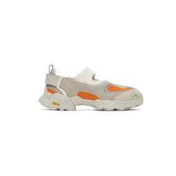 Off White   Orange Rozes Sneakers 241204F128001