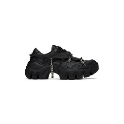 Black Boccaccio II Harness Sneakers 232654M237016