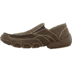 ROPER Mens Dougie Slip On Casual Shoes - Brown
